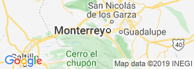 Garza Garcia map